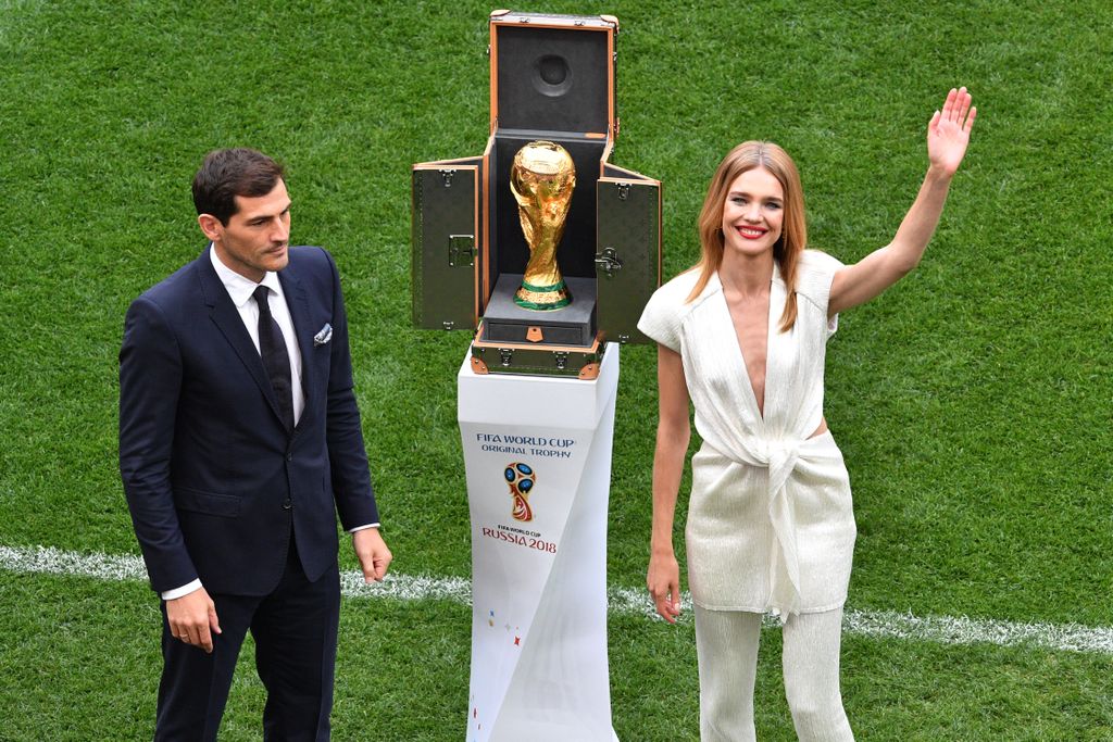 Iker Casillas i Natalia Vodianova (Foto: AFP)