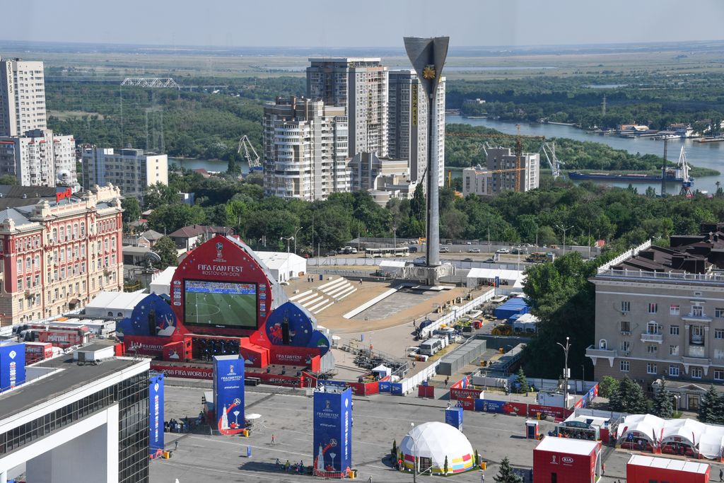 Fan zona u Rostovu na Donu (Foto: AFP)
