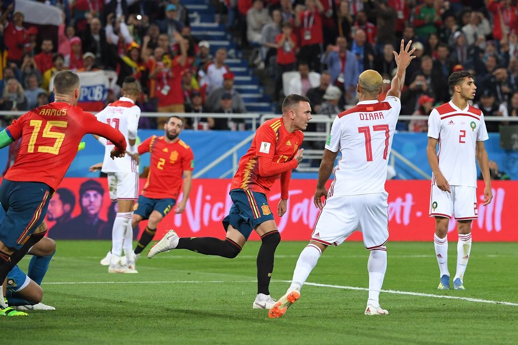 Iago Aspas slavi gol (Foto: AFP)