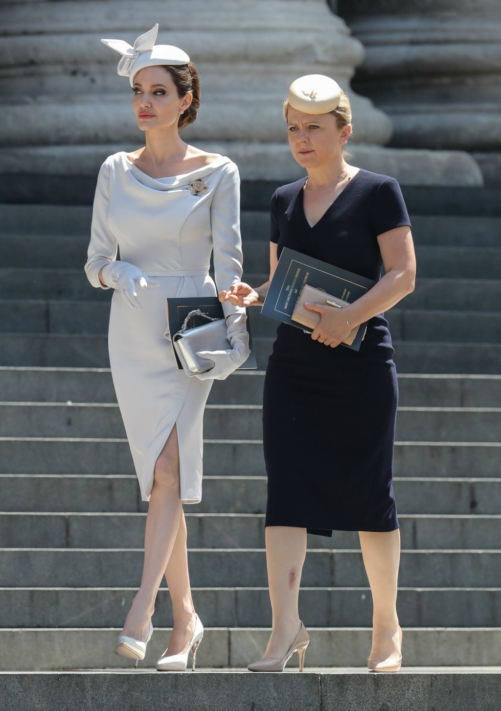 Angelina je bila odjevena u haljinu modne kuće Ralph & Russo