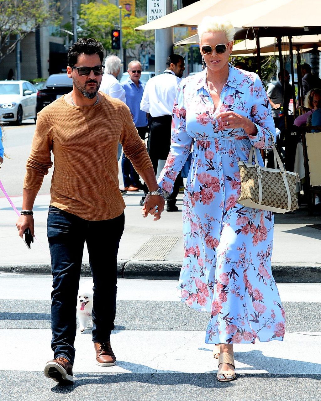 Brigitte Nielsen i Mattia Dessi (Foto: Profimedia)