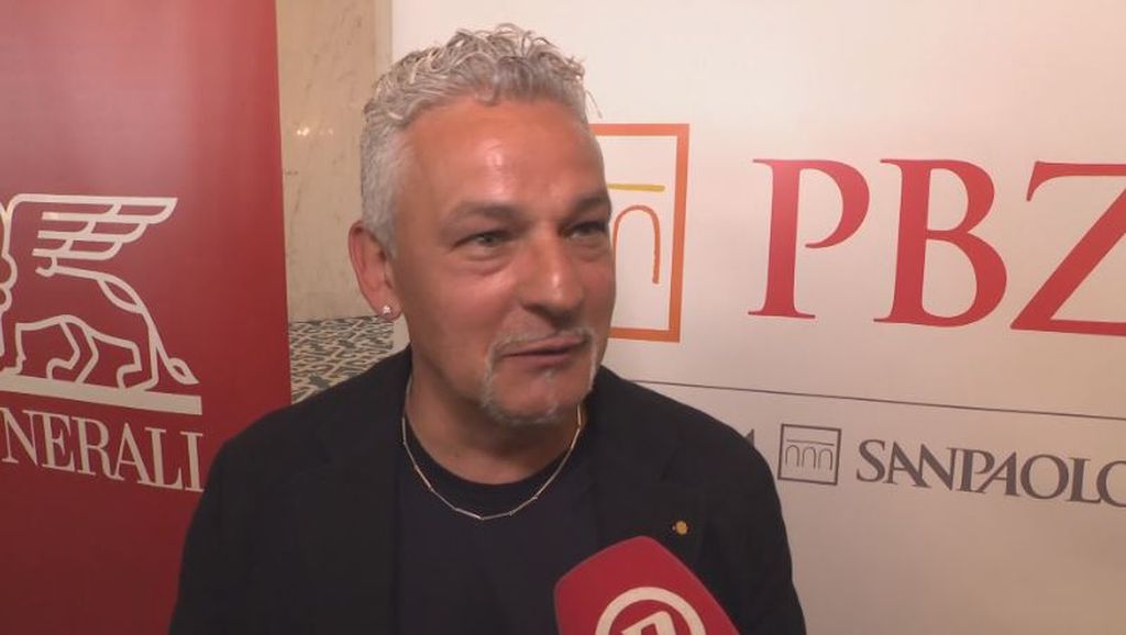 Roberto Baggio za Dnevnik Nove TV (Foto: GOL.hr)