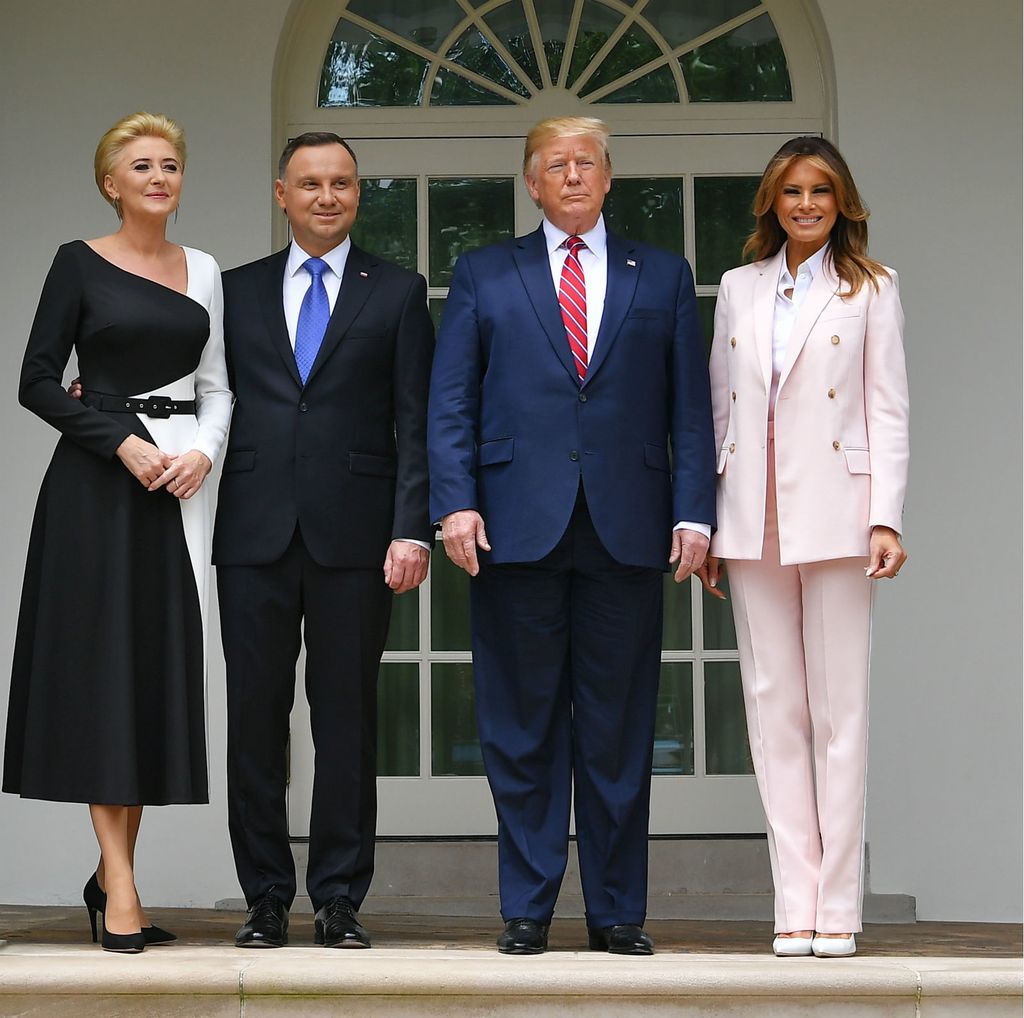 Melania Trump u odijelu Calvina Kleina - 4