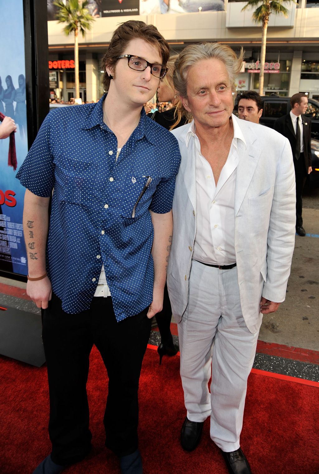 Cameron i Michael Douglas (Foto: Getty Images)