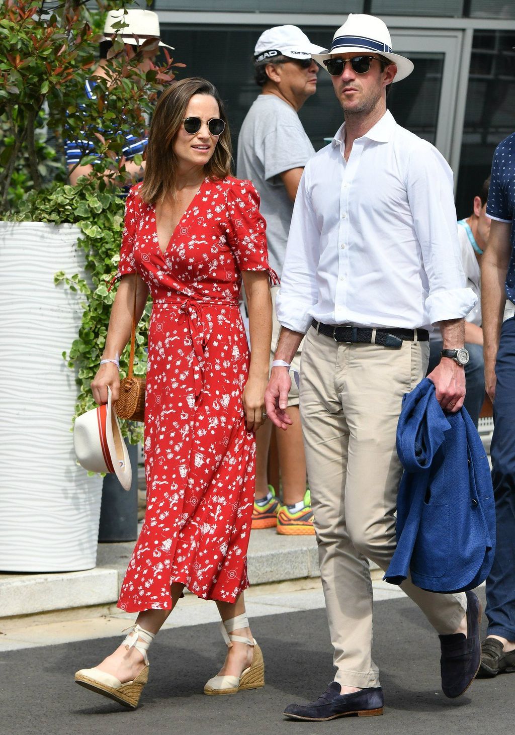 Pippa u Castaner espadrilama na Roland-Garrosu
