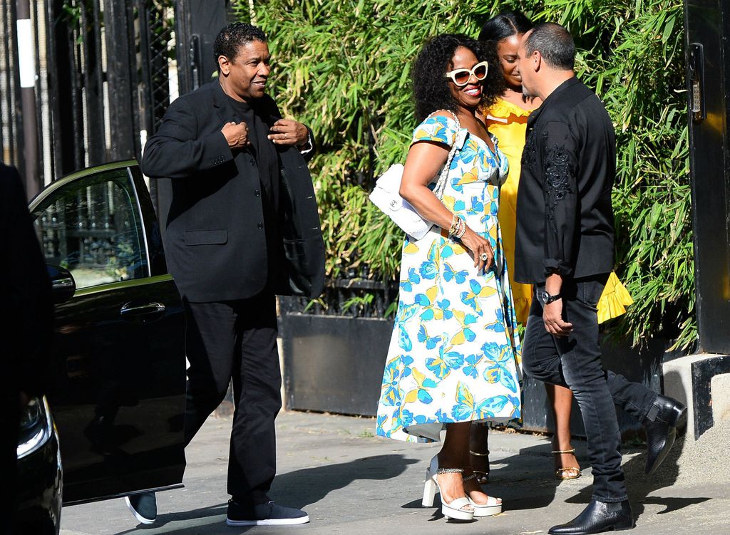 Denzel Washington sa suprugom Paulettom i kćerkom