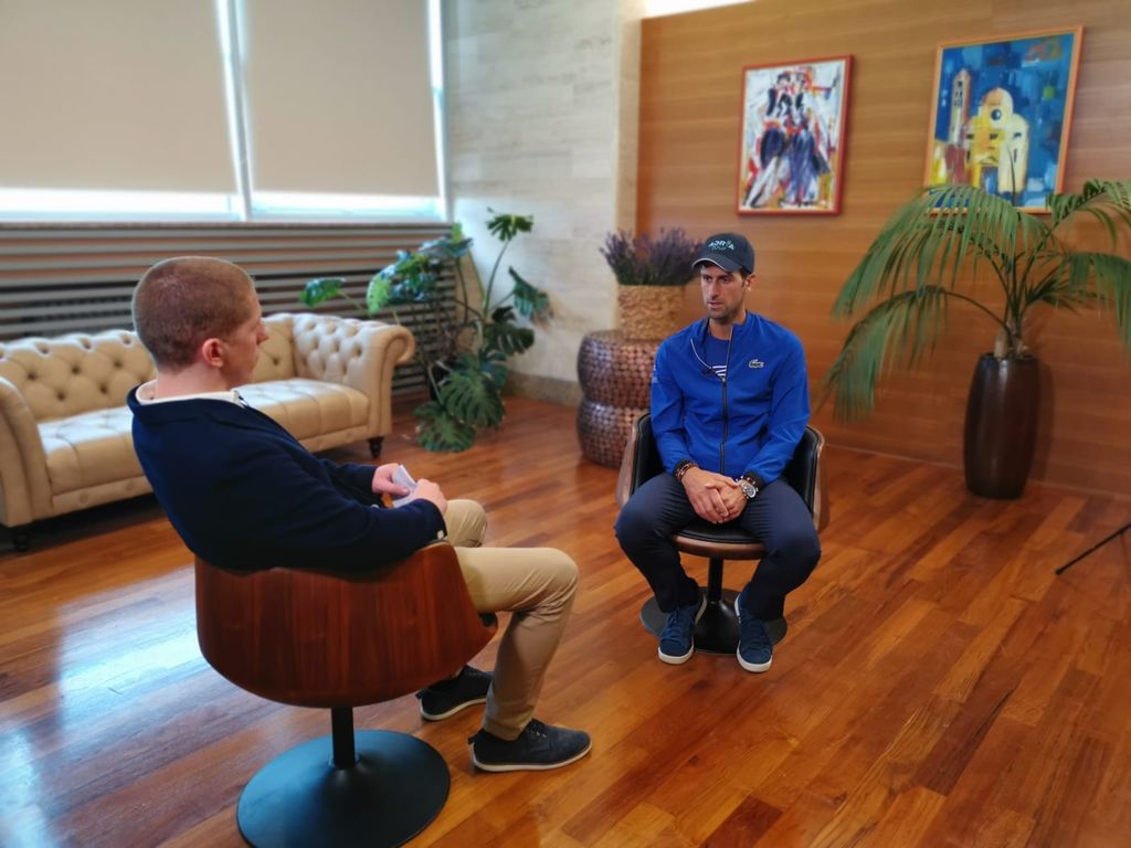 Novak Đoković i Stipe Antonijević
