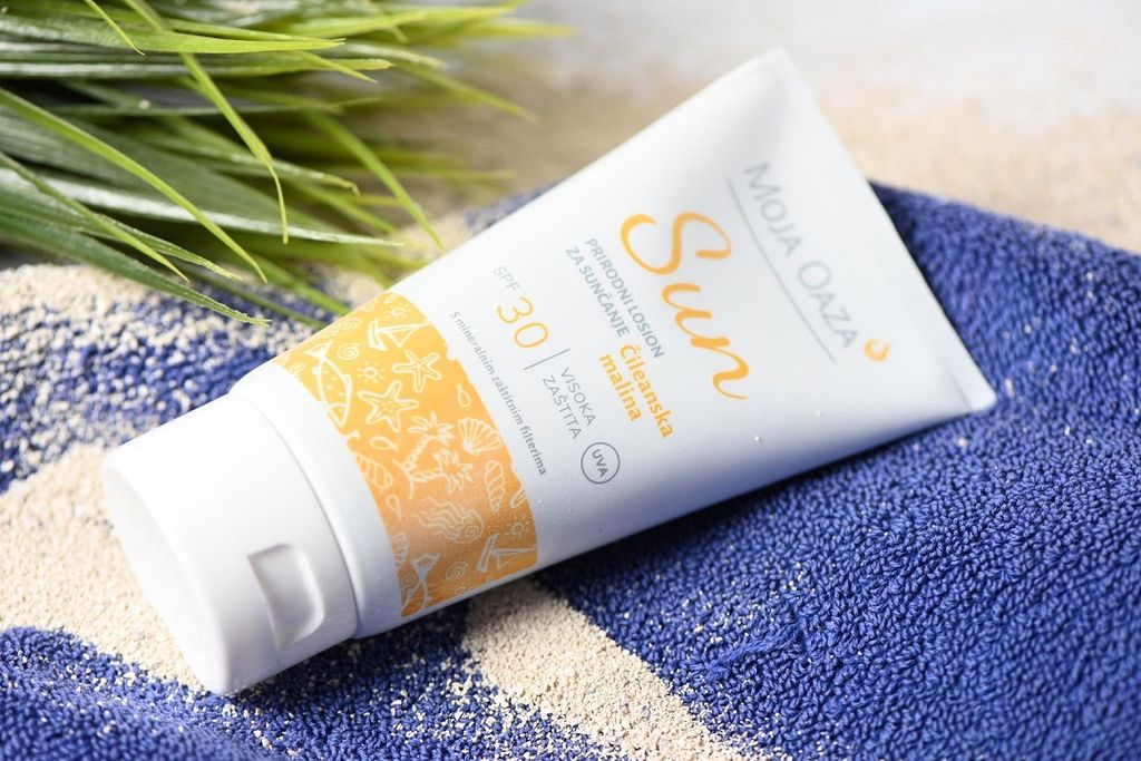 Moja Oaza - SUN prirodni losion za sunčanje