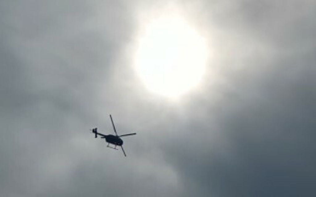 Felix Baumgartner u helikopteru
