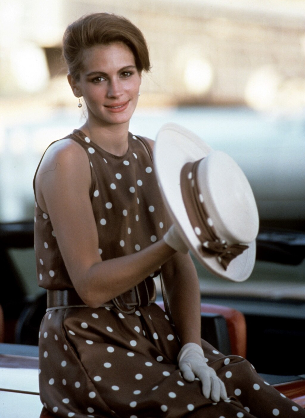 Julia Roberts u filmu Zgodna žena nosila je točkastu haljinu na polo utakmicu