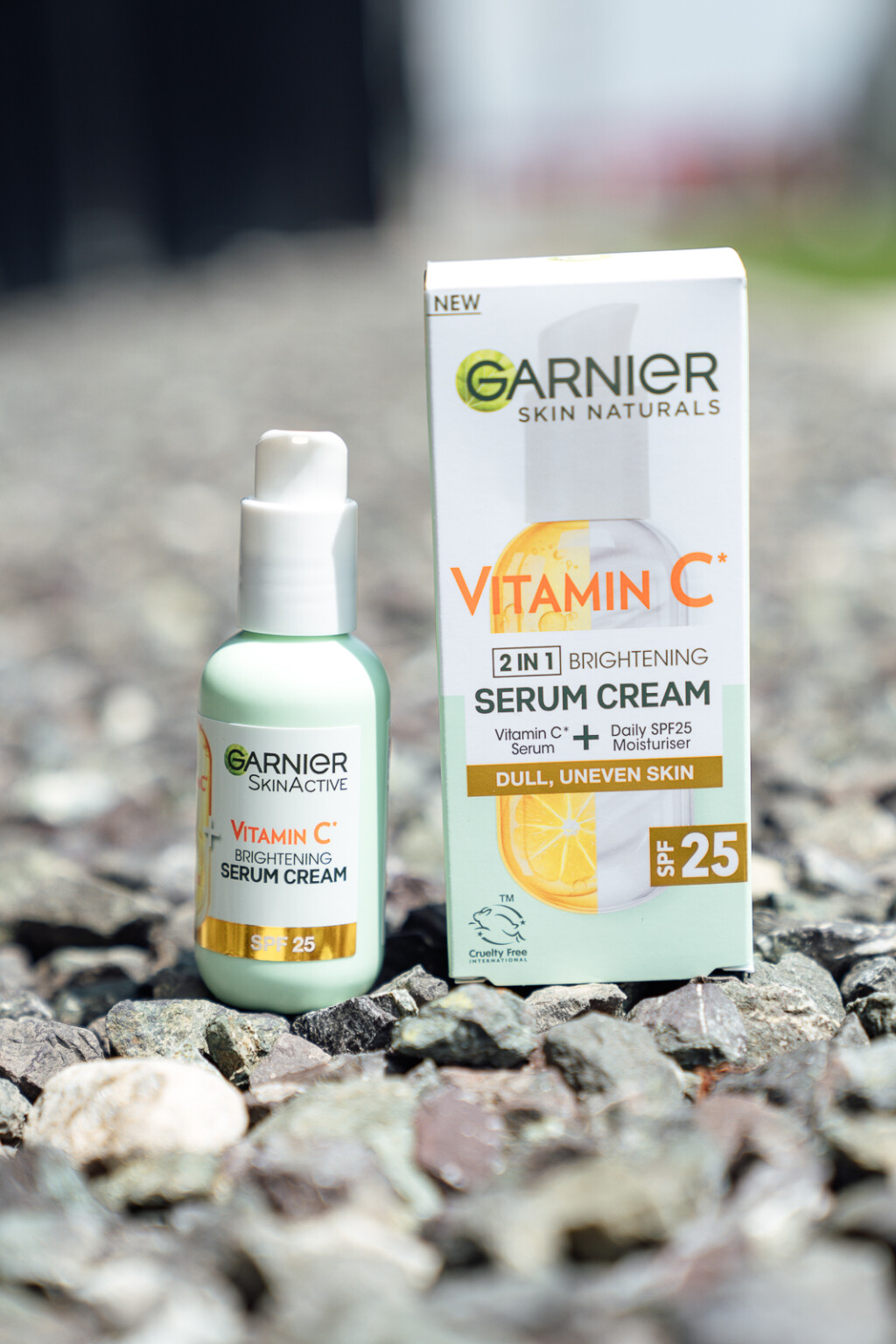 Garnier 2u1 Brightening Serum Cream