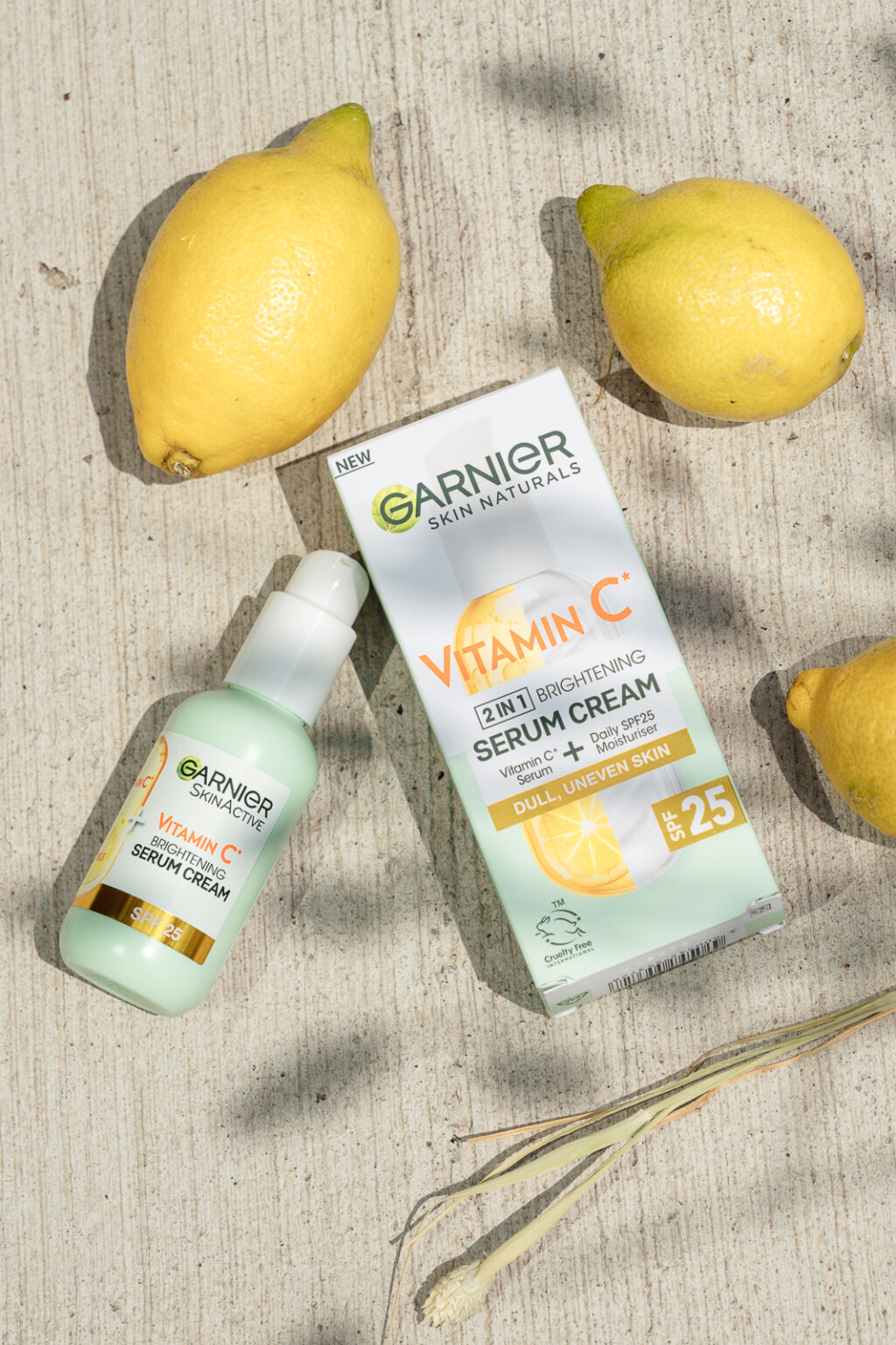 Garnier 2u1 Brightening Serum Cream