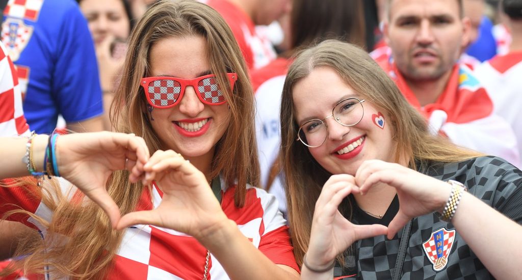 Hrvatski navijači u Rotterdamu