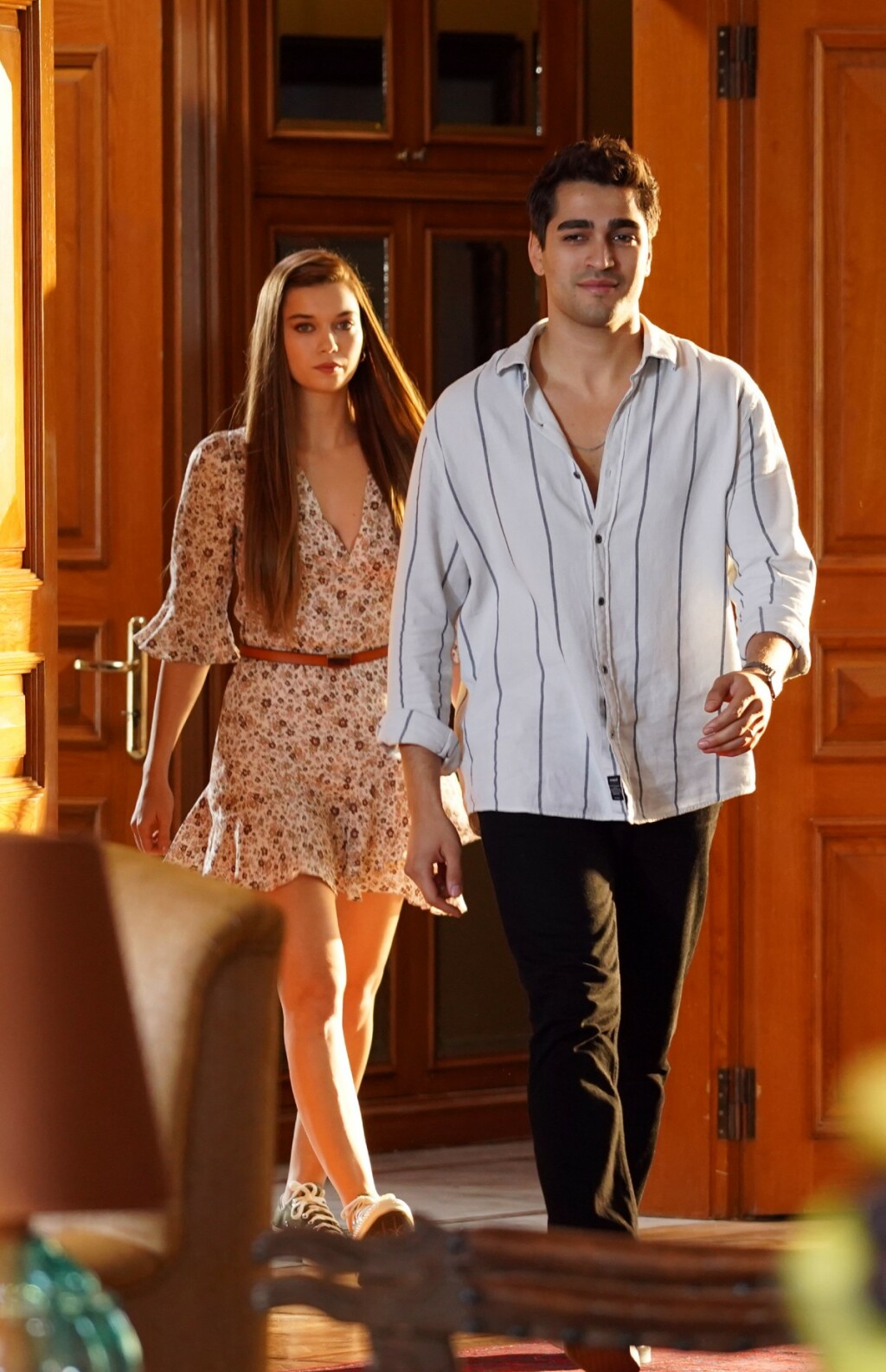 Mert Ramazan Demir na setu serije