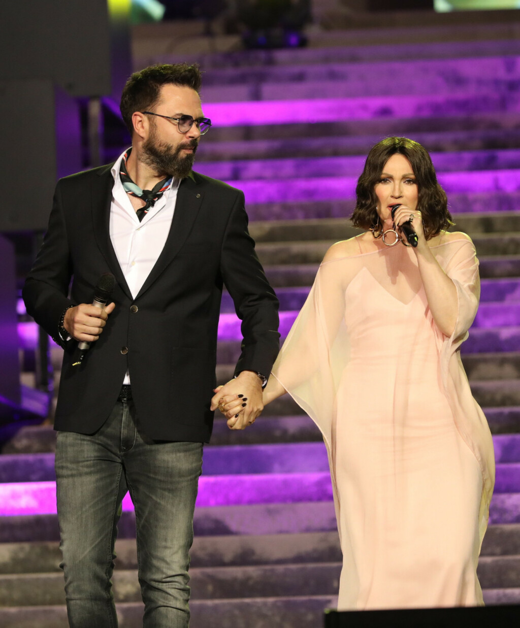 Nina Badrić i Petar Grašo na Melodijama Jadrana