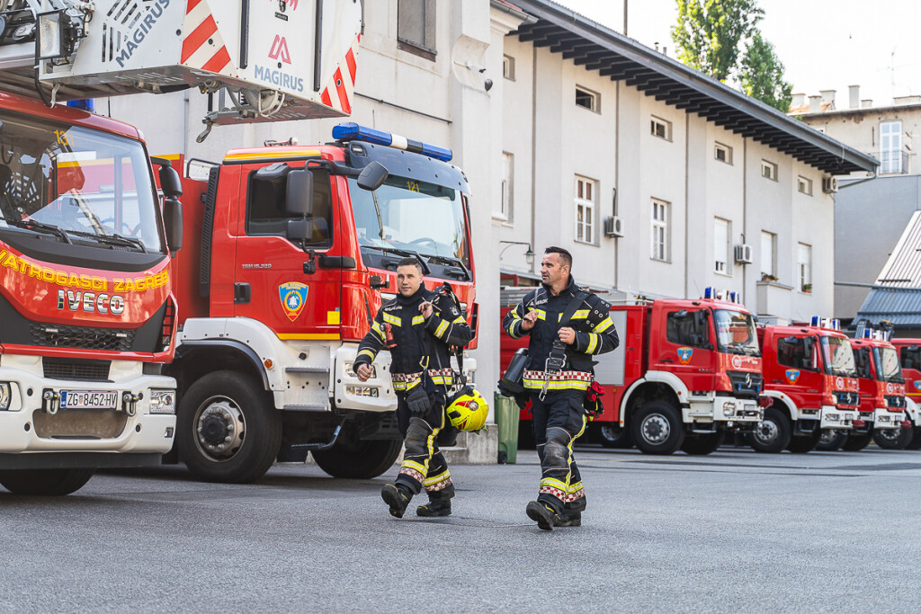 Vatrogasci Anđelko Mihok i Antonio Antolković