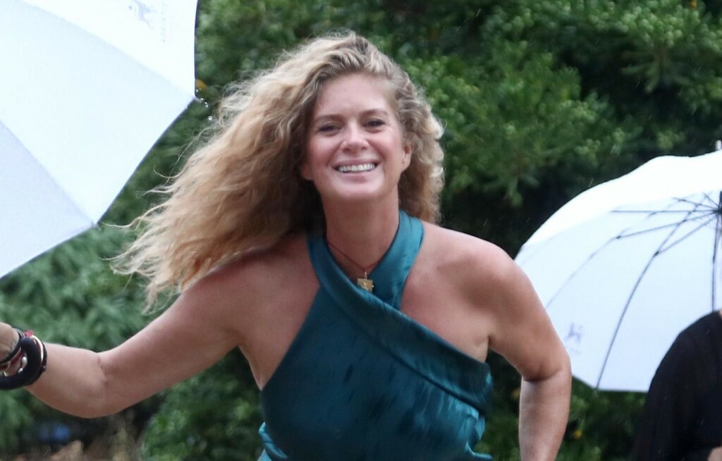 Rachel Hunter na svadbi sina Liama