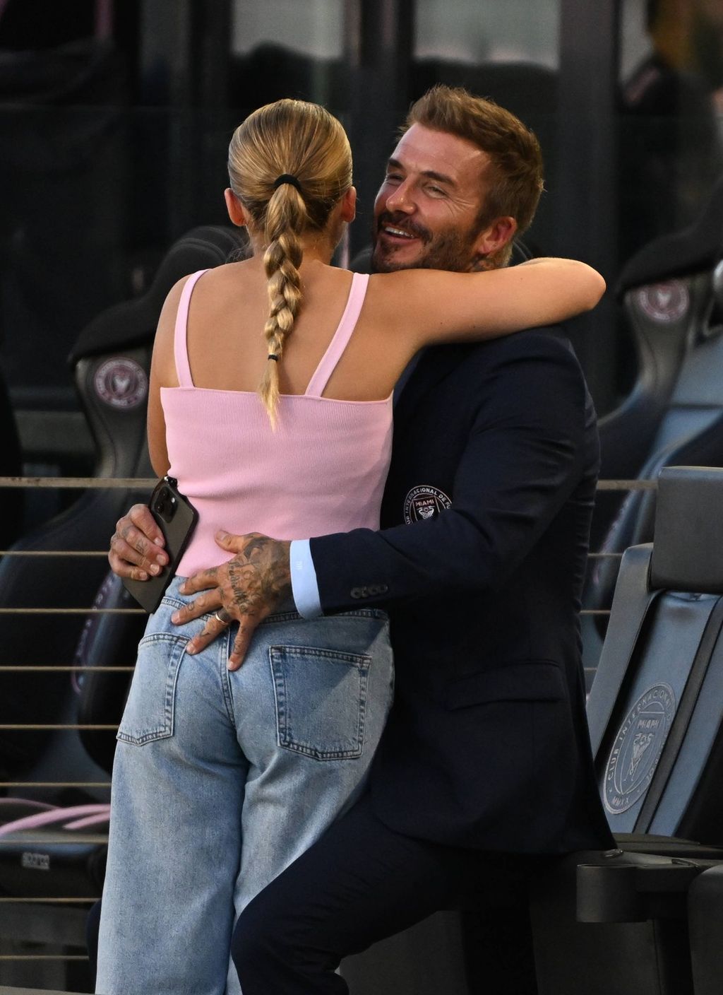 David Beckham i Harper Beckham - 6