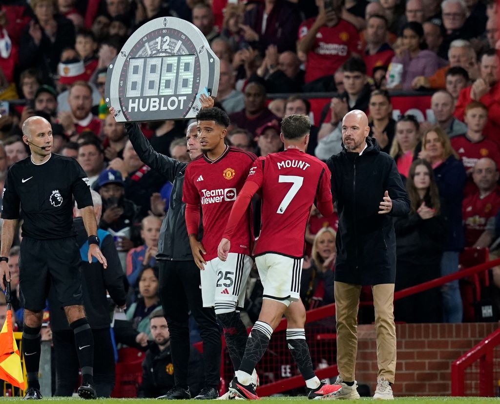 Jadon Sancho i Mason Mount