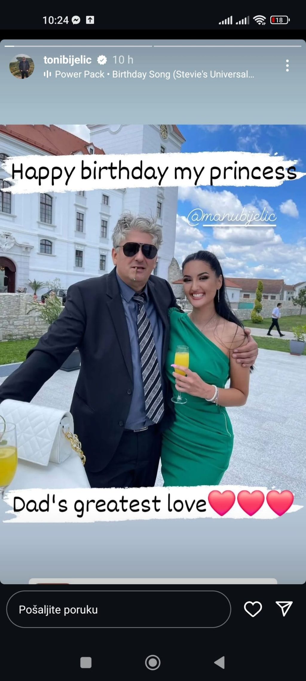Toni Bijelić i kći Manuela - 7