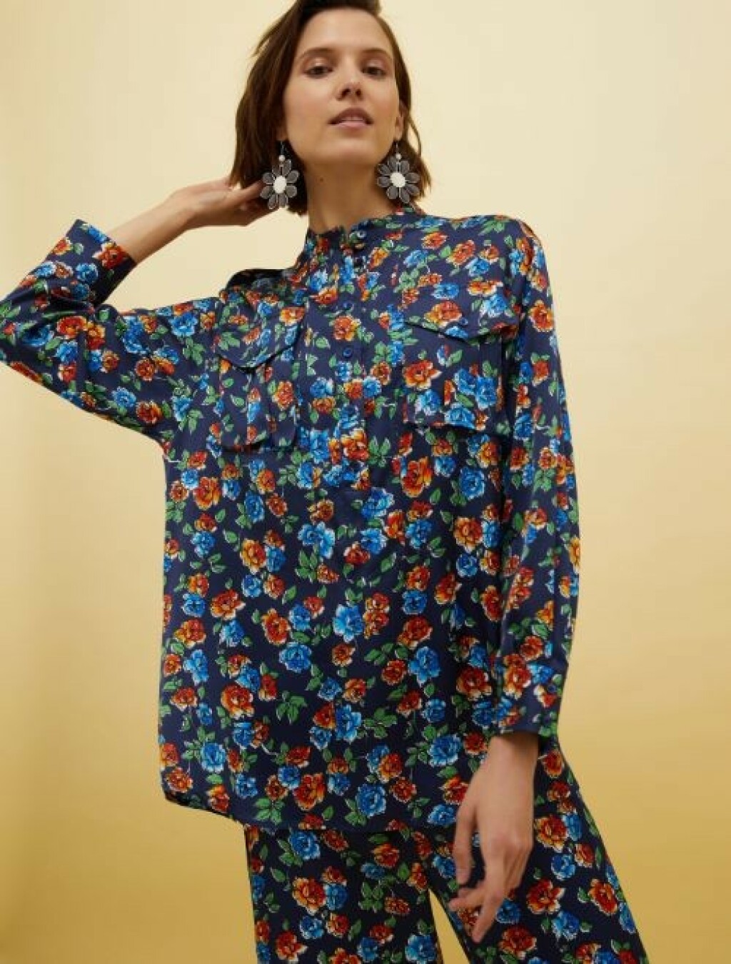 Košulja s cvjetnim uzorkom