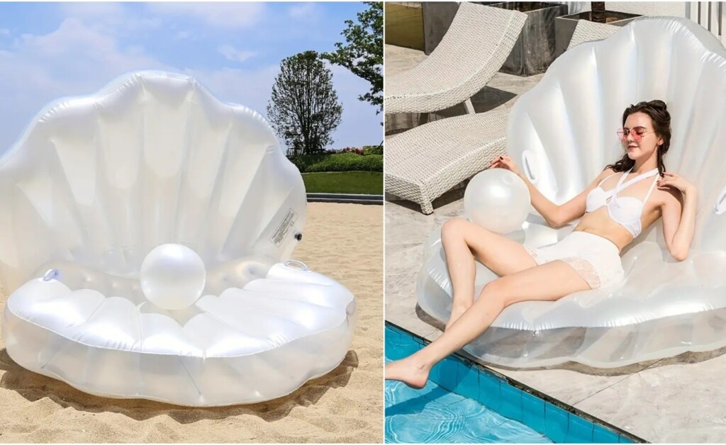 Luftić u obliku školjke s Temua