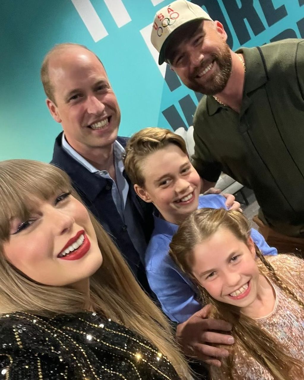 Princ William, princeza Charlotte, princ George i Taylor Swift - 1