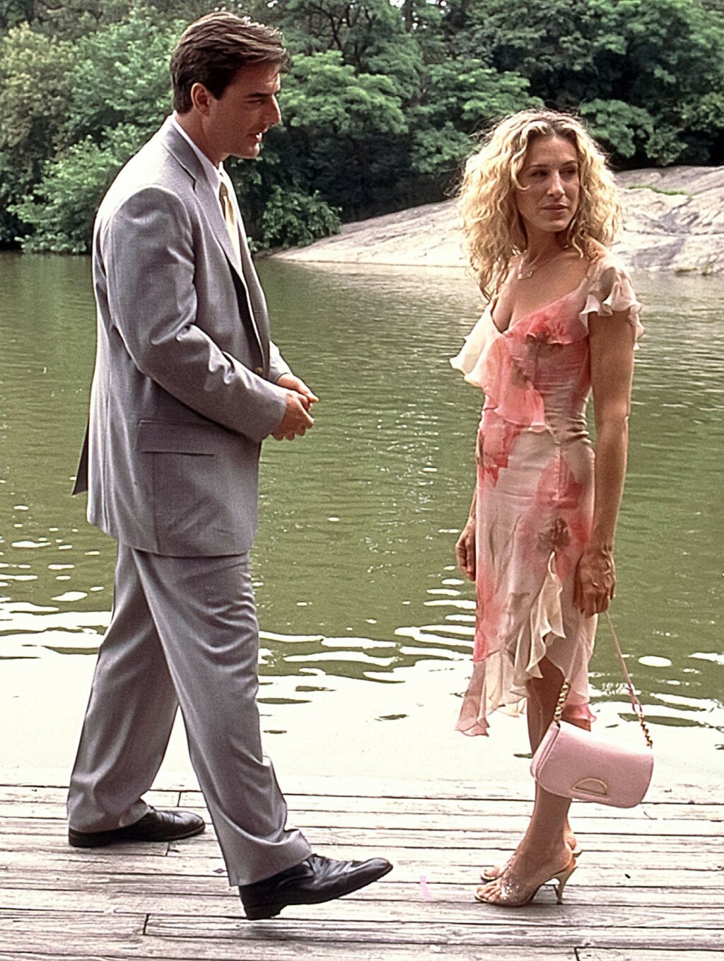 Chris Noth i Sarah Jessica Parker na snimanju legendarne scene