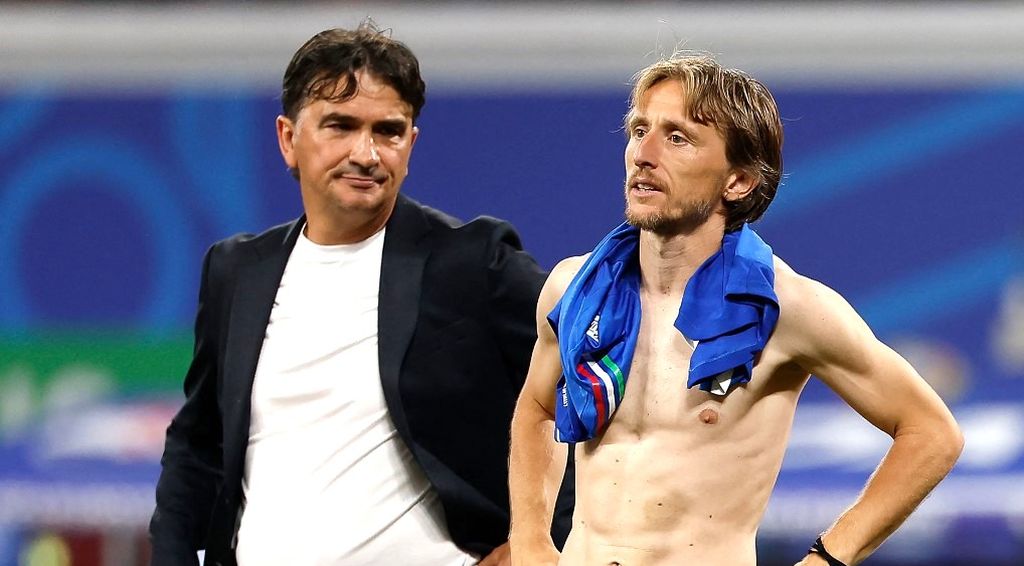 Zlatko Dalić i Luka Modrić