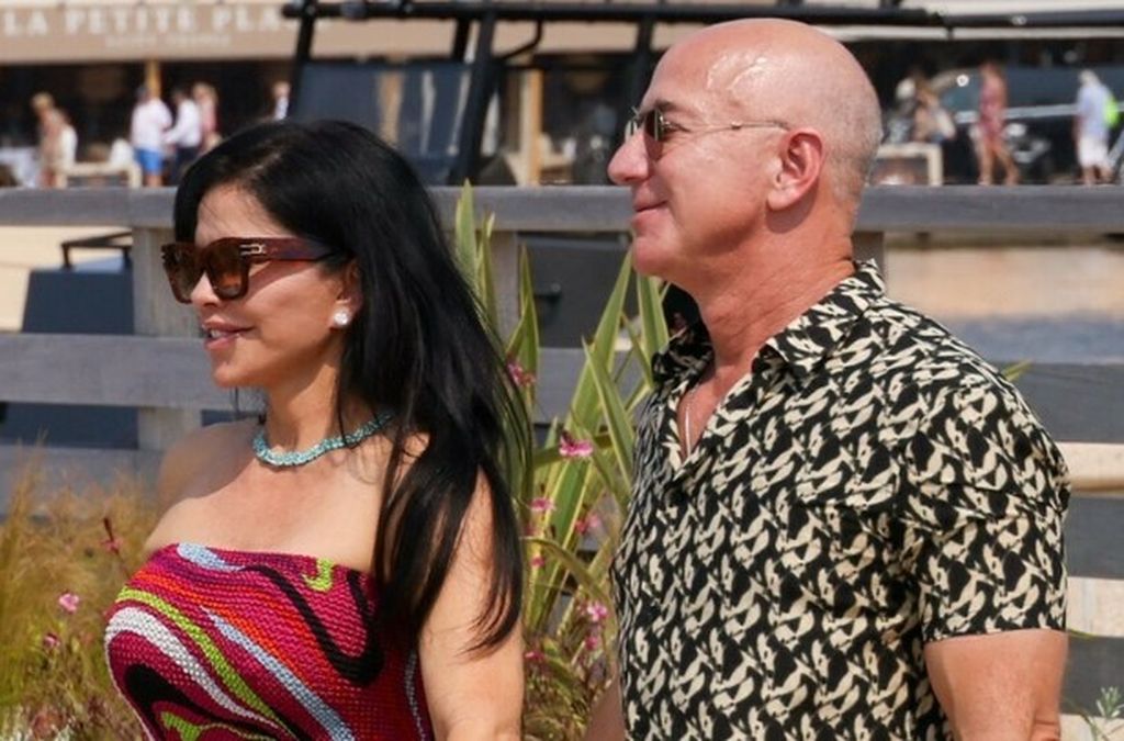 Jeff Bezos i Lauren Sanchez