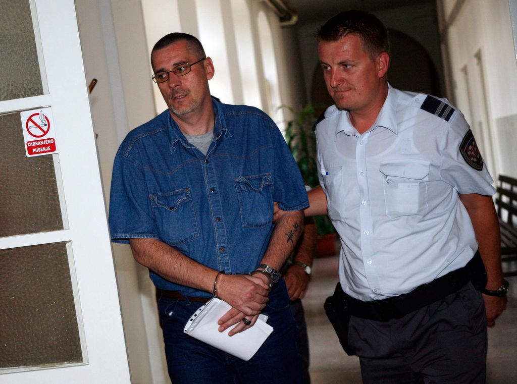 Mario Pečaver dolazi na izricanje presude