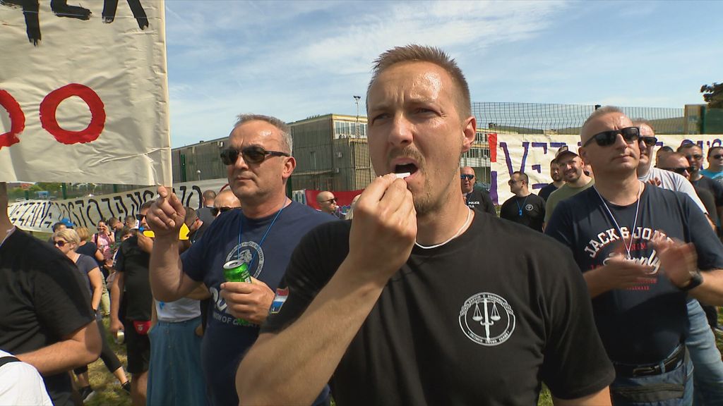 Mirni prosvjed pravosudnih policajaca - 3