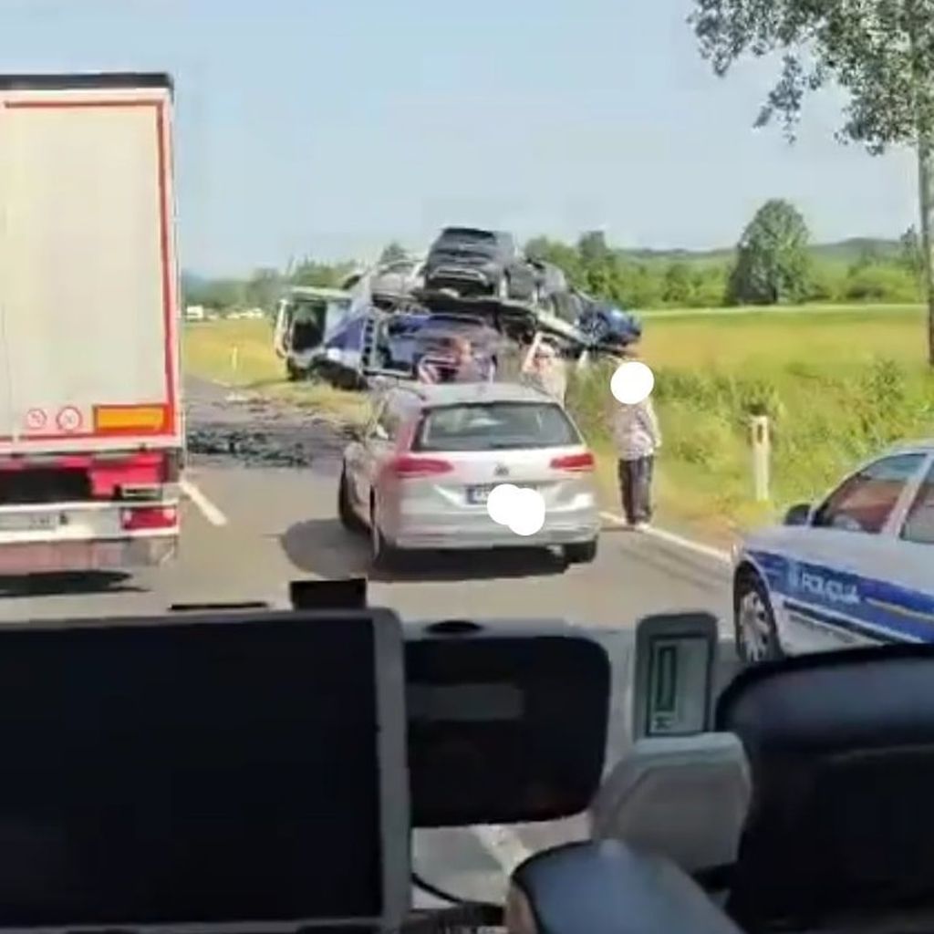 Prometna nesreća na državnoj cesti D1 - 3