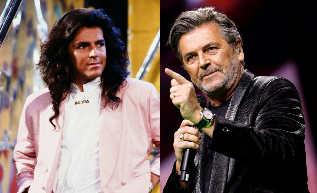Thomas Anders iz grupe Modern Talking 1986. i 2025.