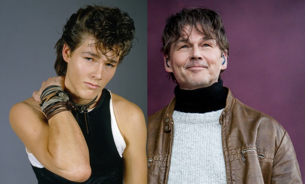 Morten Harken 1984. i 2022. godine