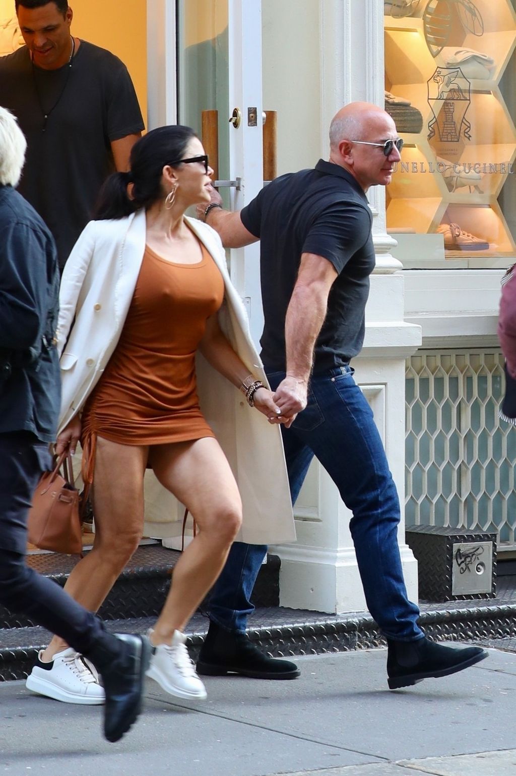 Tony Gonzalez, Lauren Sanchez i Jeff Bezos - 2