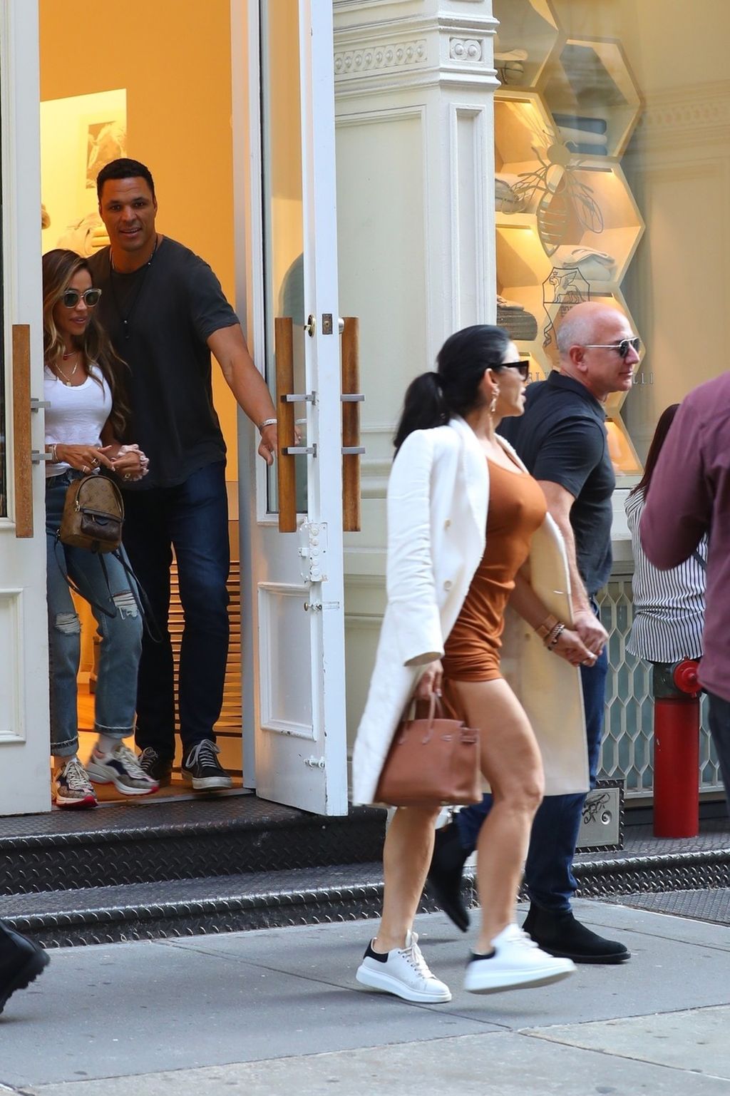 Tony Gonzalez, Lauren Sanchez i Jeff Bezos - 4