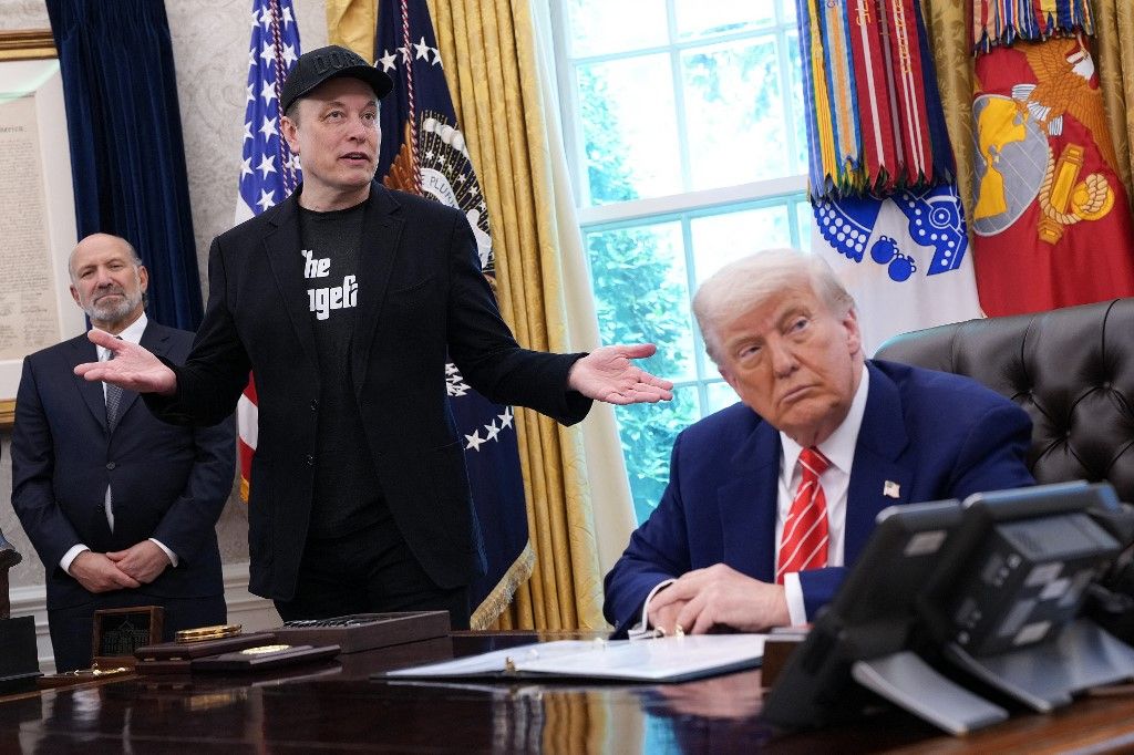 Scott Bessent i Elon Musk