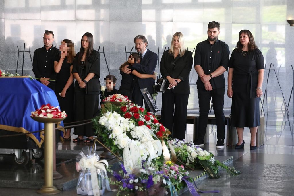 Ispraćaj Ivana Pika Stančića na Krematoriju