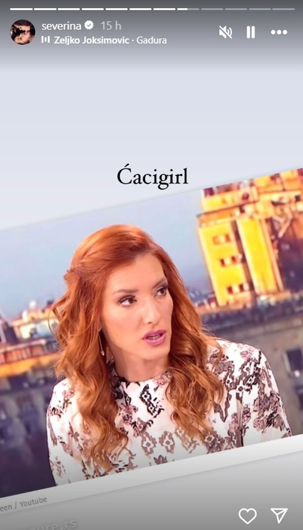 Severina na Instagramu - Jovana Joksimović