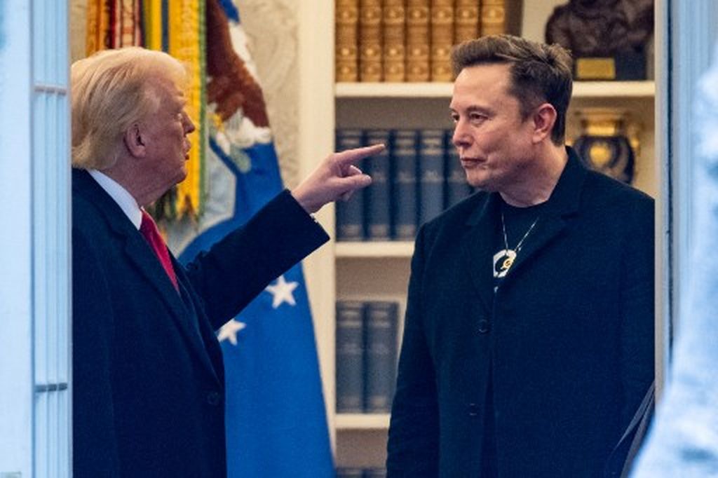 Scott Bessent i Elon Musk