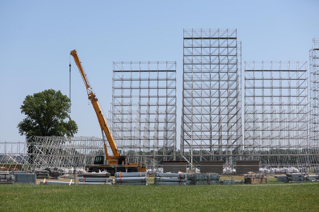 Radovi na Hipodromu za Thompsonov koncert