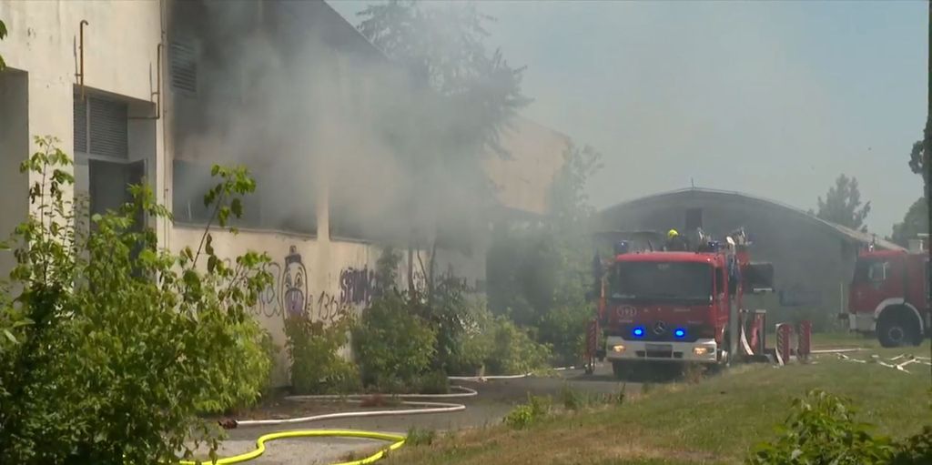 Požar na kampusu Borongaj - 2