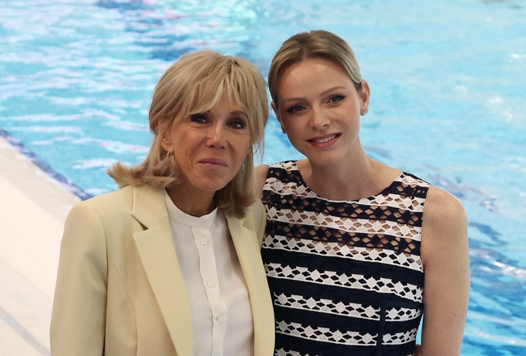 Brigitte Macron i princeza Charlene