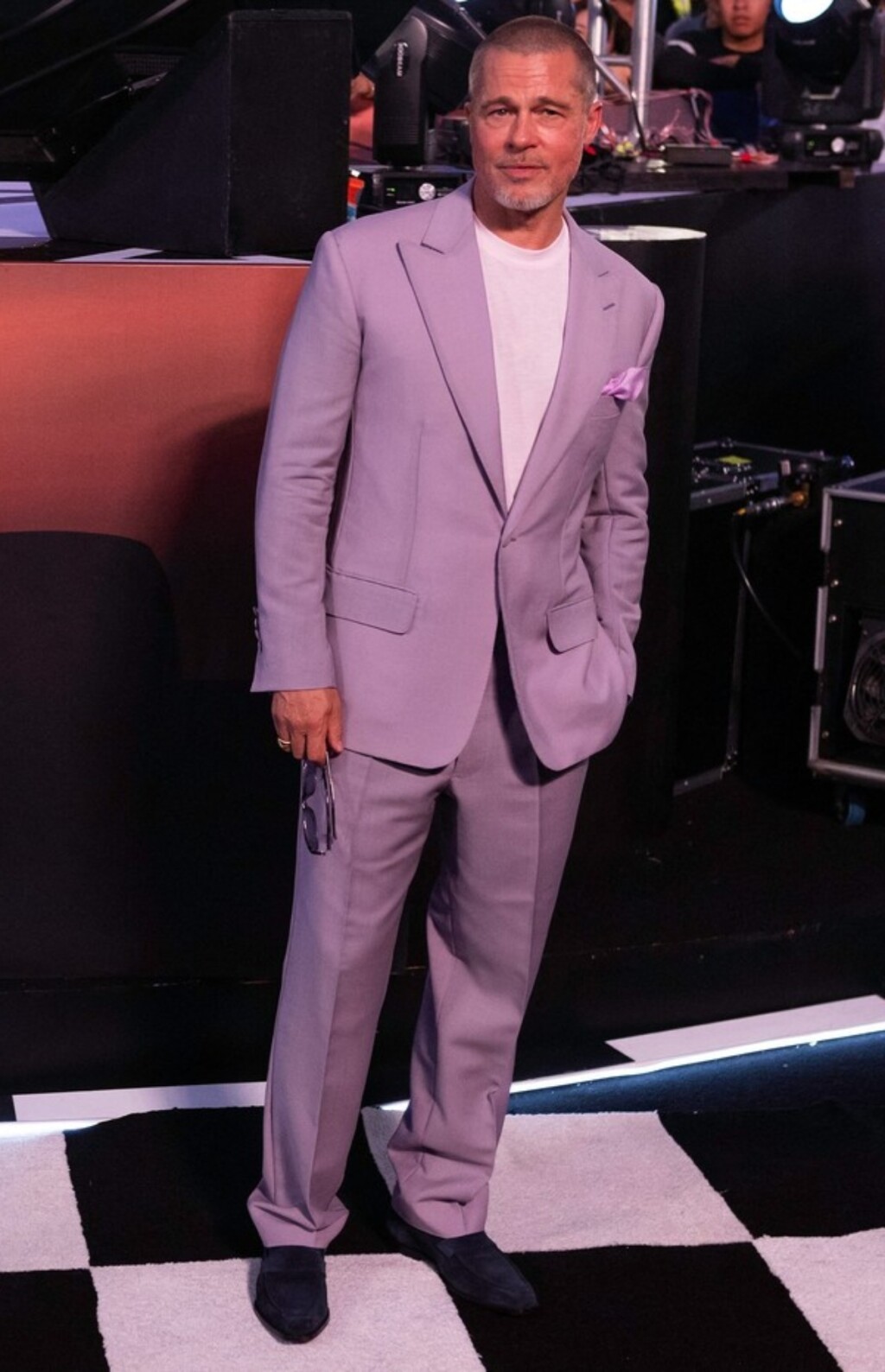 Brad Pitt na promociji filma