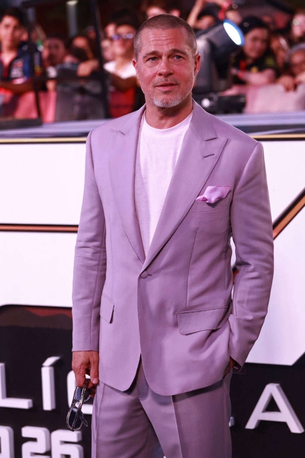 Brad Pitt na promociji filma