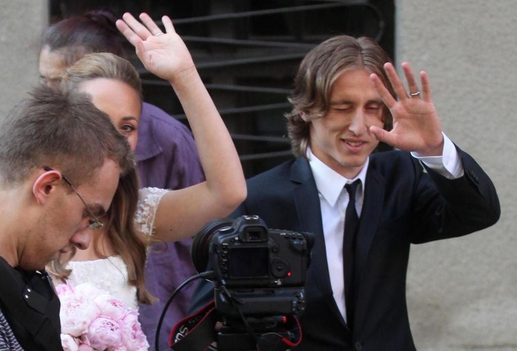 Vjenčanje Luke i Vanje Modrić, 2011. godine