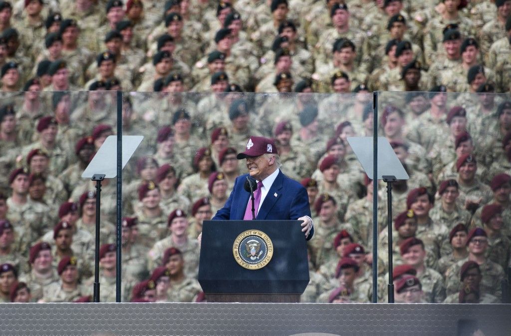 Donald Trump u Fort Braggu - 1