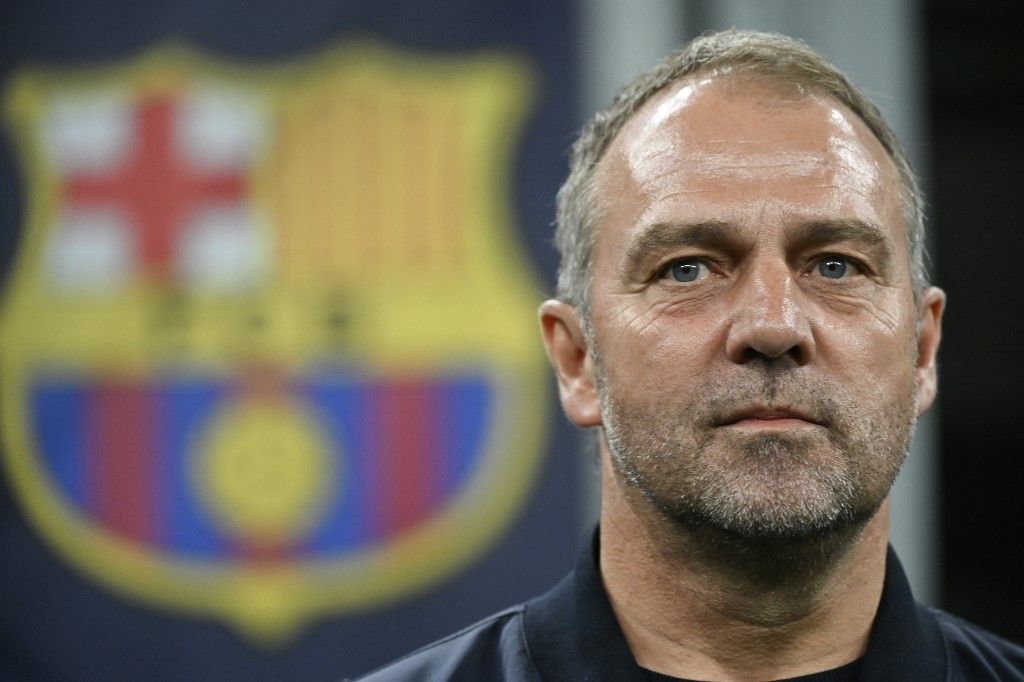 Hansi Flick, trener Barcelone