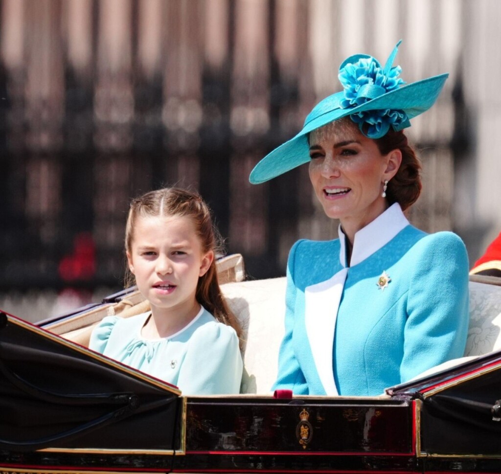 Catherine Middleton i kći Charlotte bile su modno usklađene